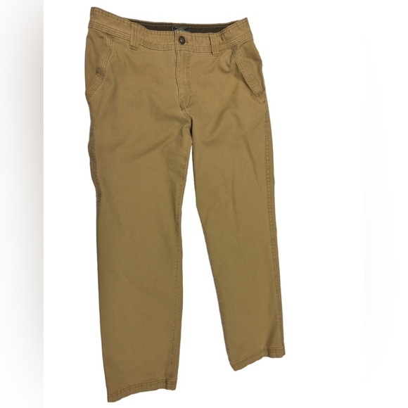 G.h.bass Co, khakis, carpenter pocket , 34-32,tan - Picture 1 of 3